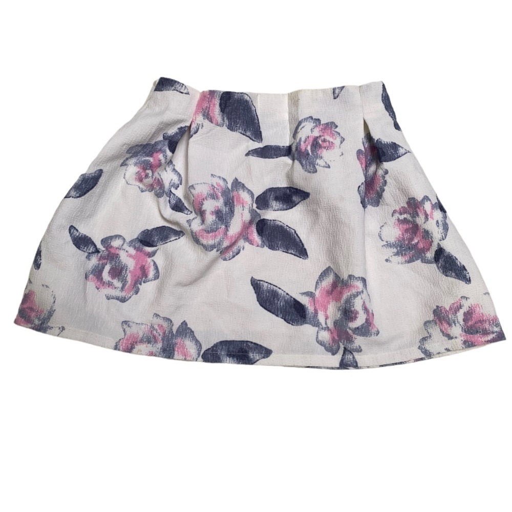 TOBI | Floral | Pleated | Mini | Skirt | Size:S
